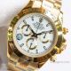 Swiss Replica Rolex Daytona Gold Watch White Dial 904L A7750 40mm (3)_th.jpg